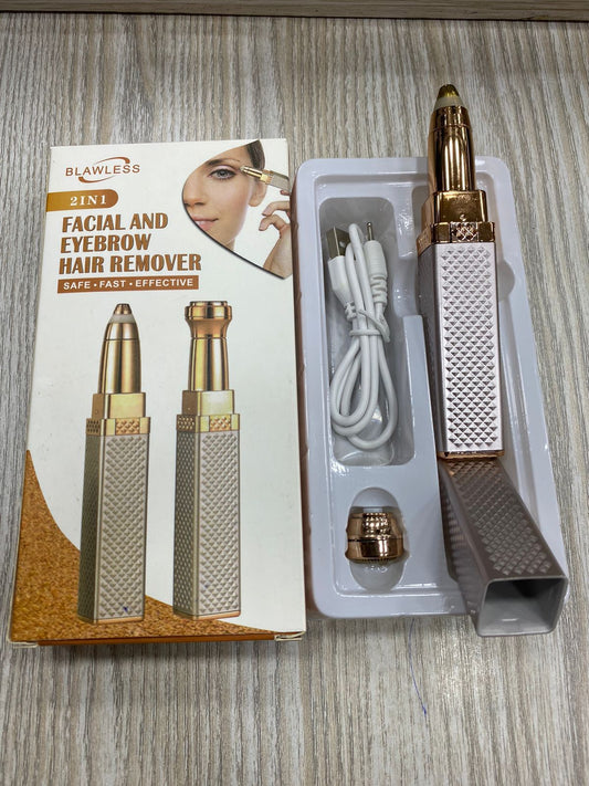 2 in 1 Painless face remover & Eyebrow Trimmer