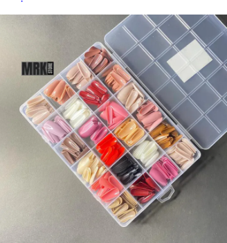 576 pcs nails with box reusable nails